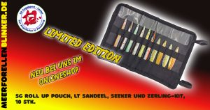 SG Roll Up Pouch, LT Sandeel, Seeker und Zerling-Kit